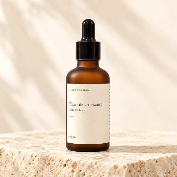 Élixir de croissance – Huile au ricin cheveux & barbe